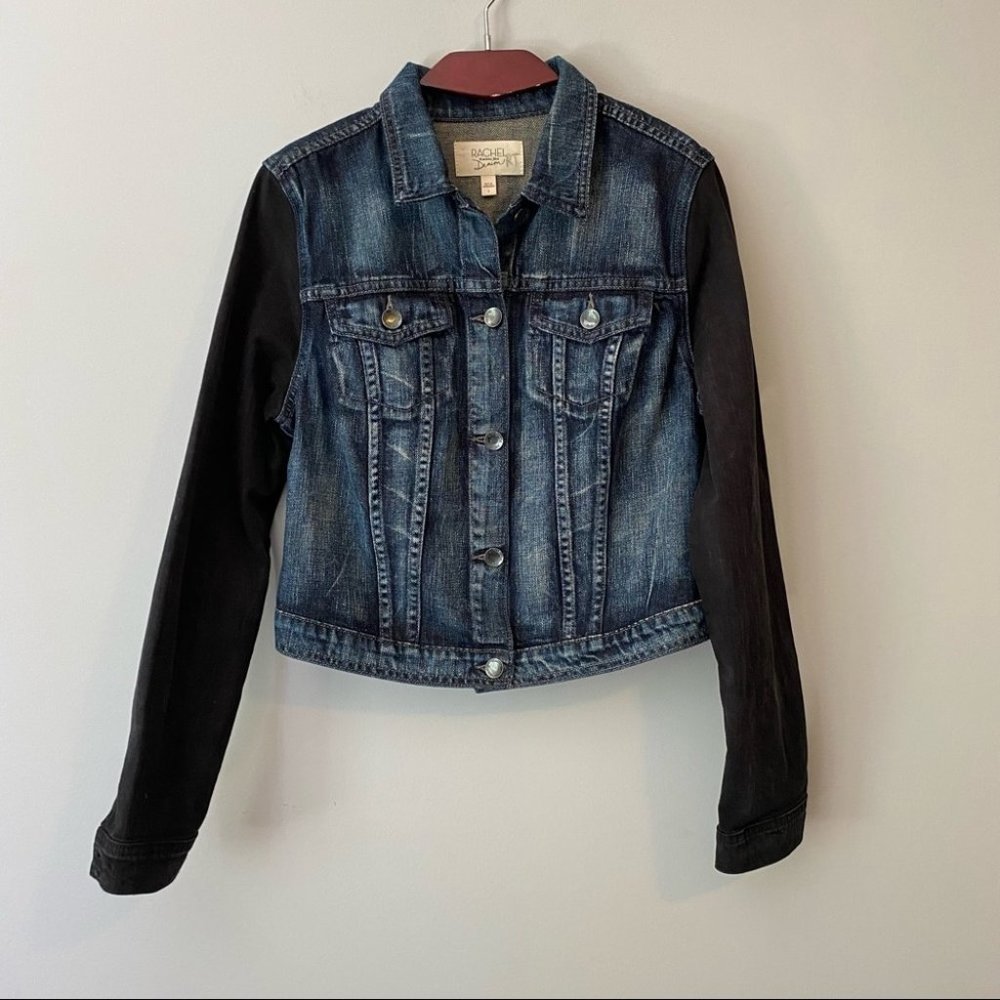 Rachel Roy two toned denim jacket - L